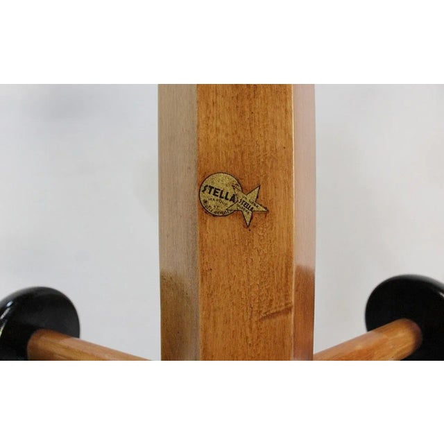 Brown Coat Rack from Stella, 1960s For Sale - Image 8 of 18