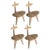 Feuille Chairs by Eloi Schultz, Set of 4 For Sale - Image 6 of 6