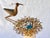 Metal Curtis Jere Mid Century Sandpiper With Nest Sculpture For Sale - Image 7 of 12