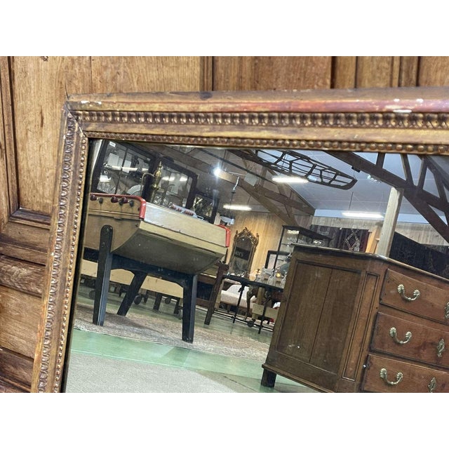 Antique Mirror in Gilded Wood, 1700s For Sale - Image 6 of 10