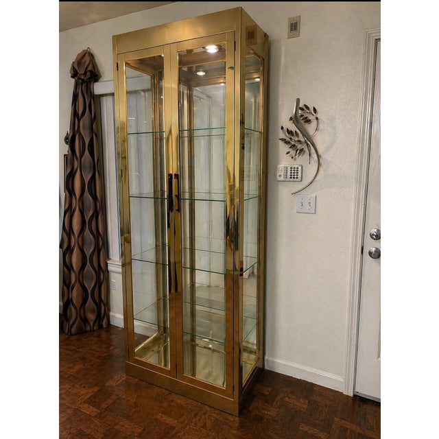 Vintage Mid Century MasterCraft Vitrine #1 For Sale - Image 10 of 17