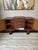 Antique Art Deco Oak Credenza Sideboard / Stepped Buffet Cabinet For Sale - Image 10 of 17