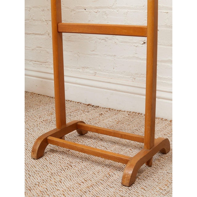 Vintage Maple Wood Valet For Sale In Los Angeles - Image 6 of 8
