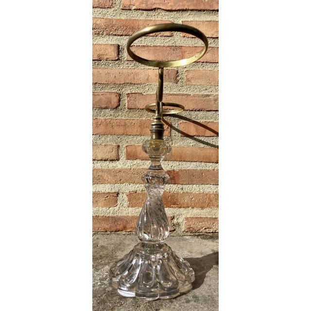 Mid-Century French Brass Candleholder, 1950s For Sale - Image 3 of 17