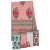 Roza 12-Seat Coral Pink Tablecloth For Sale - Image 6 of 9