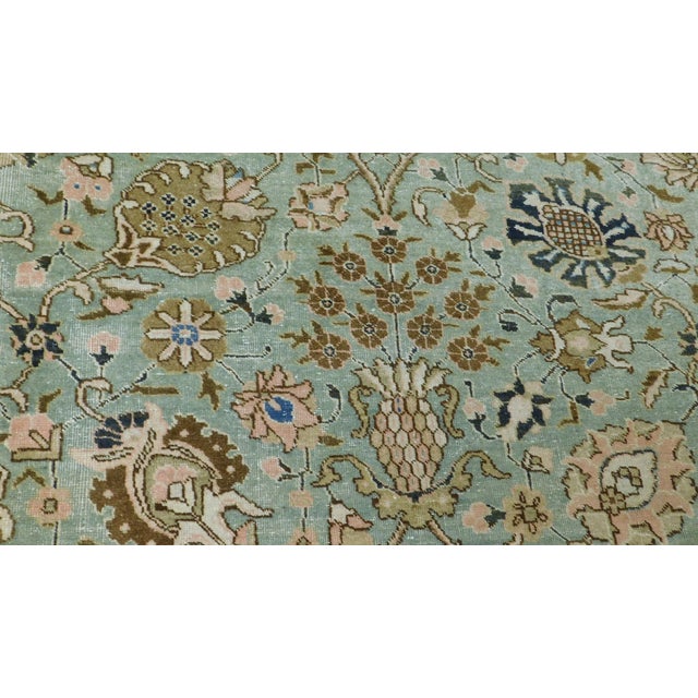 Antique Persian Tabriz Rug. 10'6"x 13'6" For Sale - Image 11 of 12