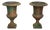 Antique Cast Iron Medici Vases, Set of 2 For Sale