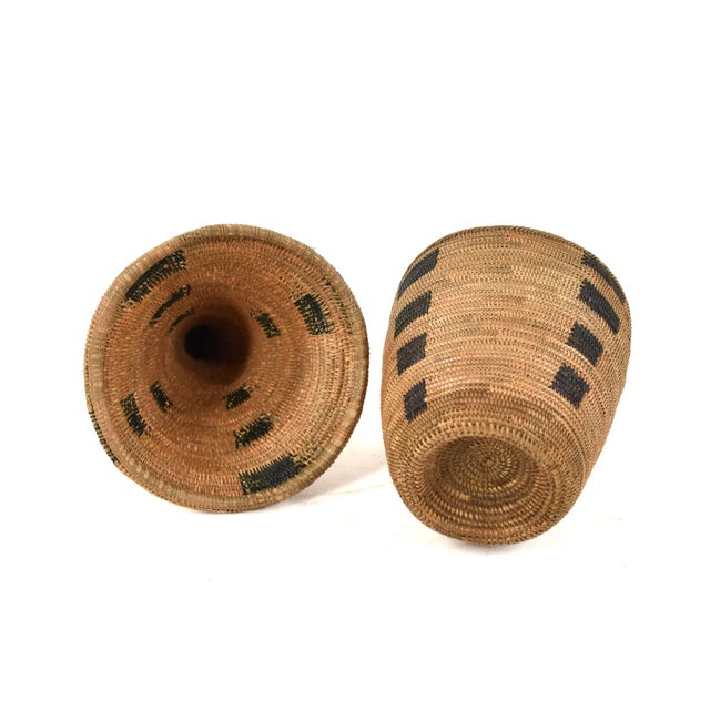 Textile Early 20th Century Tutsi Basket with Lid Rwanda For Sale - Image 7 of 7