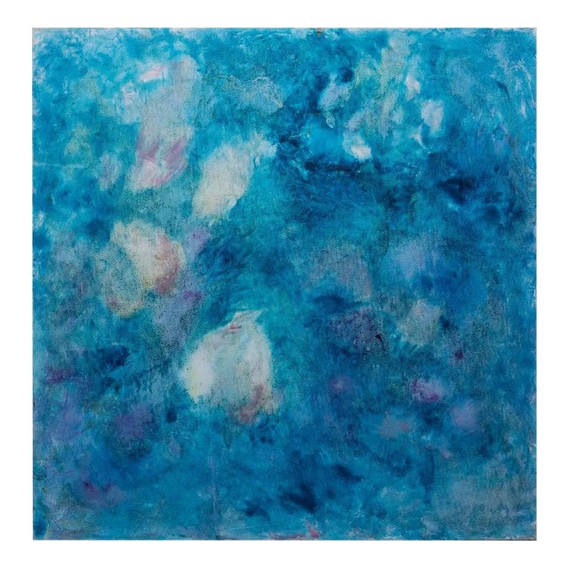 Giorgio Lo Fermo, Blue Sky, Oil on Canvas, 1990 For Sale