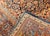 Vintage Persian Kashan Rug, Hand-Knotted Wool, Floral Pattern, Navy & Blue, 5x7 For Sale - Image 17 of 17