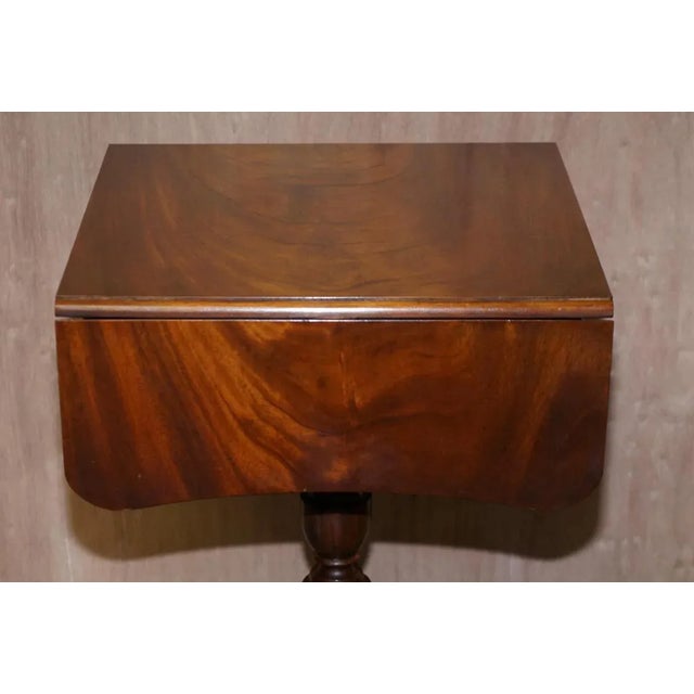 Extending Hardwood Card Table from Bevan Funnell For Sale - Image 12 of 18