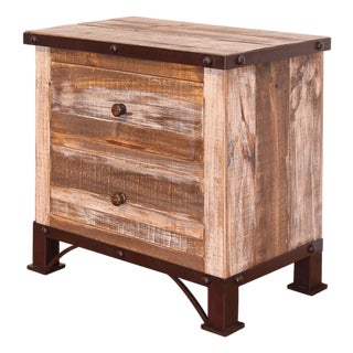 Bayshore 2 Drawer Nightstand - Multicolor For Sale