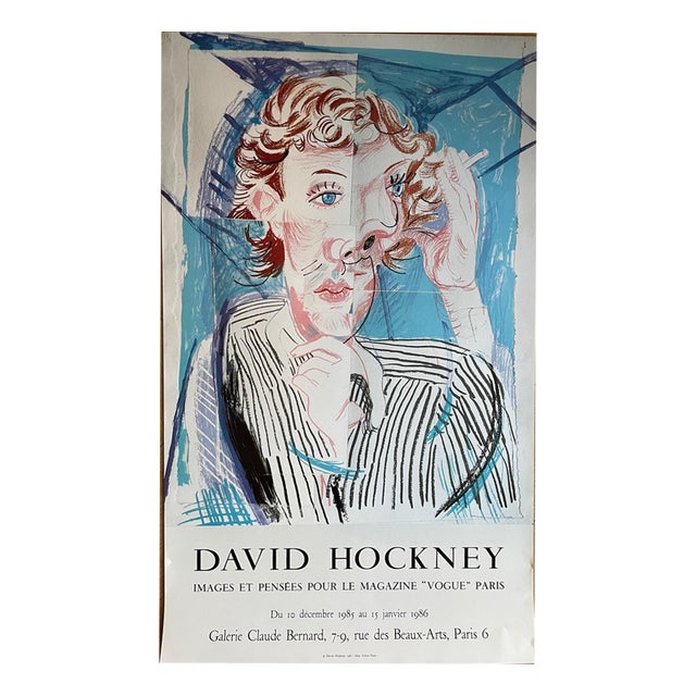 David Hckney, Images and Thoughts for Vogue Magazine, 1985, Paper For Sale