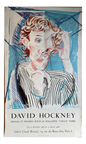 David Hckney, Images and Thoughts for Vogue Magazine, 1985, Paper