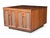 Brown 1960s Pair of Restored Mid-Century Modern Walnut Nightstands With Sculpted Doors For Sale - Image 8 of 12