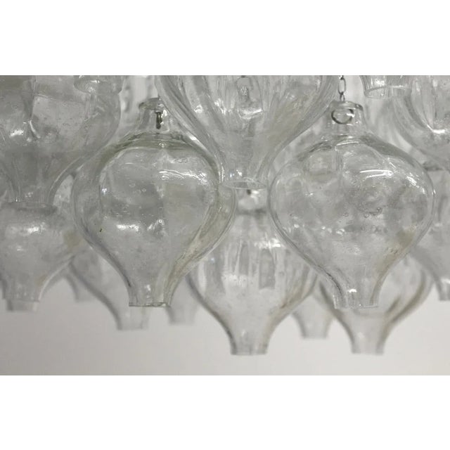 Tulipan Chandelier by J.T. Kalmar, 1960s For Sale - Image 6 of 13