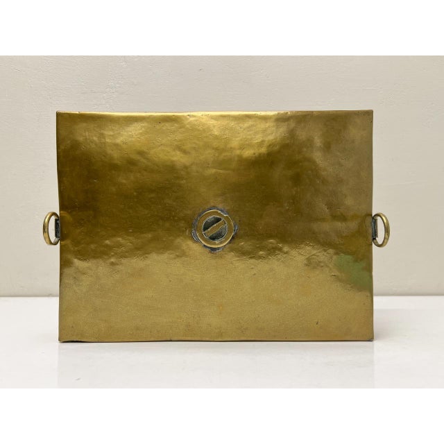 19th Century Victorian Brass Foot Warmer For Sale - Image 4 of 10