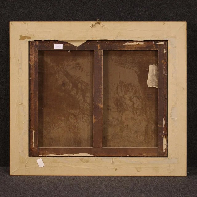 Still Life, Oil on Canvas, 20th-Century For Sale - Image 4 of 13