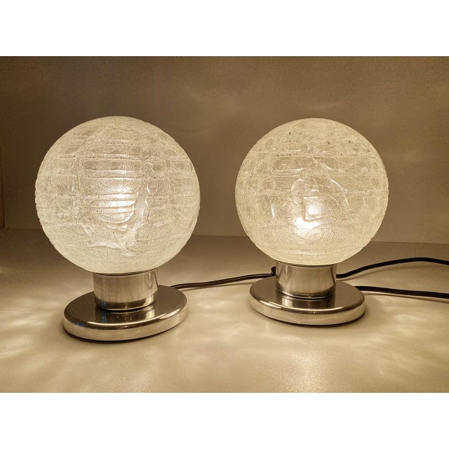 Vintage Space Age Table Lamps from Doria, 1970s, Set of 2 For Sale - Image 9 of 17