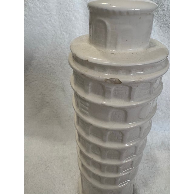 1980’s itialian ceramic souvenir leaning tower of Pisa. It is a cheese shaker. Even has the word cheese in English ,...