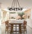 Metal Brutalist Style Chandelier, 1950s For Sale - Image 7 of 16