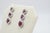 Metal Late 19th Century Ruby and Diamond Dangle Earrings- 2 Pieces For Sale - Image 7 of 10