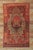 Red Antique Persian Sarouk Farahan Rug - 04'00 X 06'08 For Sale - Image 8 of 8