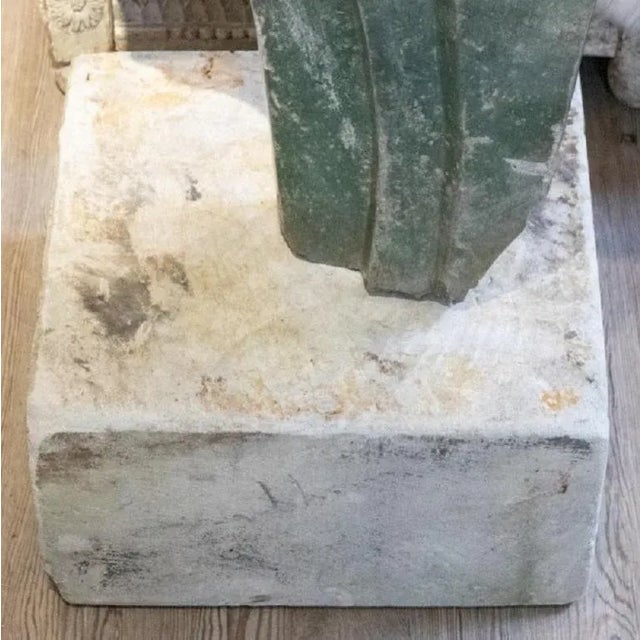 Mid 20th Century 20th Century Abstract Modernist Stone Sculpture of Three Faces in Profile For Sale - Image 5 of 10