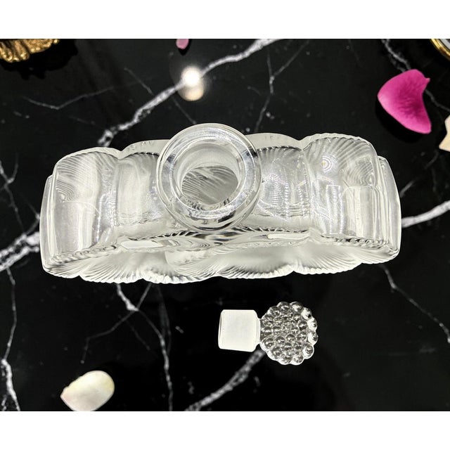 René Lalique Profumo Flowers Bottle by René Lalique for Lalique, 1970s For Sale - Image 4 of 13