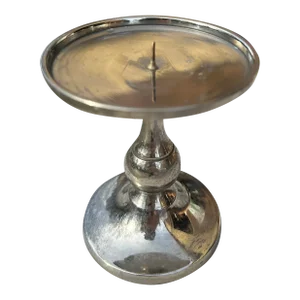 1970s Silver Candle Holder