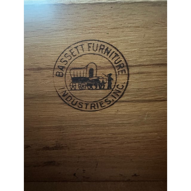 Bassett Highboy Dresser, Matte Black, Skull Hardware, Dark Romantic Bedroom Furniture For Sale - Image 9 of 9