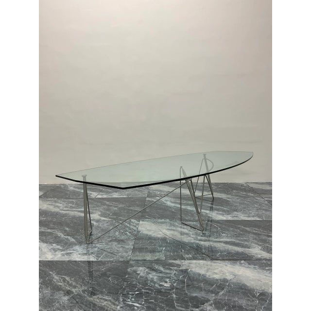 Metal Elliot Littmann Betsy Cafe Coffee Table for Driade, 1992 For Sale - Image 7 of 13