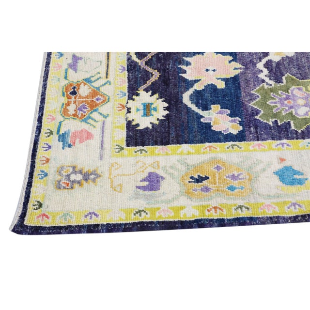 Modern Turkish Oushak Rug 8'3" x 10' For Sale In Houston - Image 6 of 10