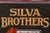 Wood Vintage Silva Brothers Florists Double-Sided Schmaltz Sign For Sale - Image 7 of 14