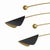 Black Eclipse Mobile Chandelier, Blackened Brass and Natural Brass For Sale - Image 8 of 10