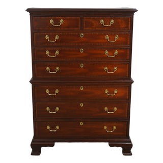 Councill Craftsmen Mahogany 8 Drawer Dresser For Sale