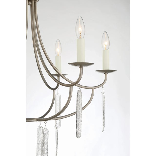 2020s Ella 6-Light Classic Candle Chandelier For Sale - Image 5 of 8