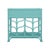 Ivy Nightstand - Turquoise For Sale - Image 9 of 10