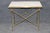 Maison Jansen Style Directoire Granite Top & Brass End Table For Sale - Image 4 of 10