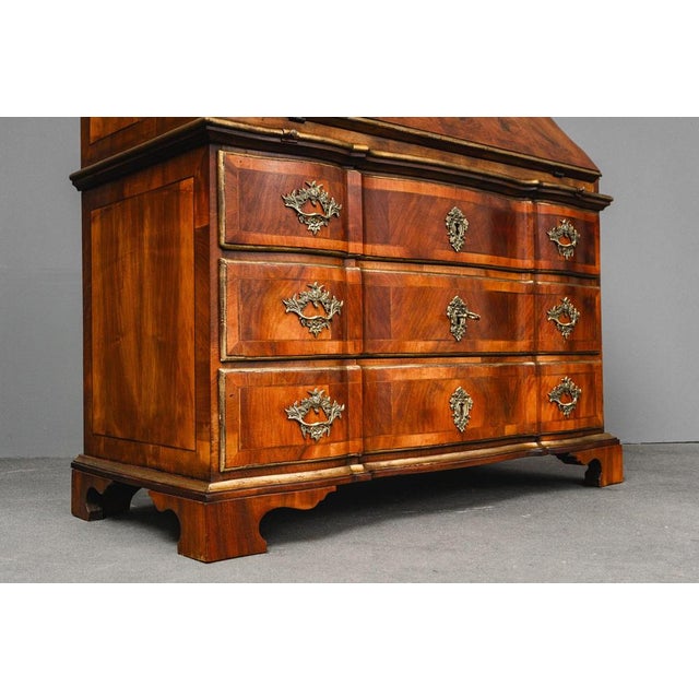 Baroque Style Slant-Folding Secretary For Sale - Image 12 of 18