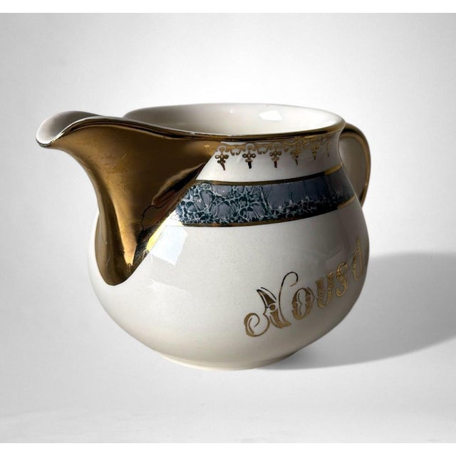 1950s 1950s Villeroy & Boch Glazed Faience Tete-a-Tete Set For Sale - Image 5 of 18