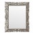 Antique French Renaissance Hand-Carved Ceruse Oak Mirror For Sale