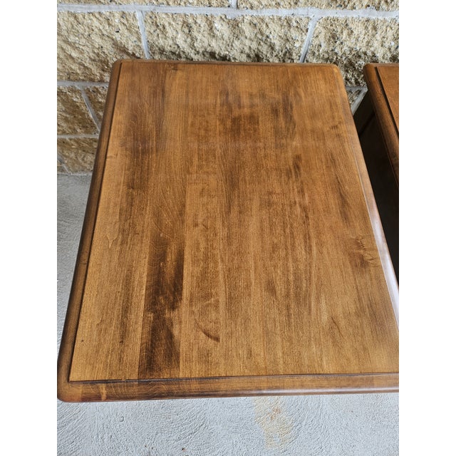Vintage Sterlingworth Colonial Revival End Tables (Pair) For Sale - Image 10 of 10