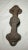 1940s Large Antique Ornate Eastlake Aesthetic Cast Iron Front Door Mount Knocker For Sale - Image 5 of 11