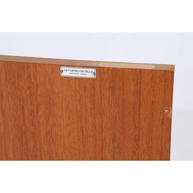 Wood Mid-Century Sideboard with Inlays from AB Tabergsmöbler, 1960s For Sale - Image 7 of 11