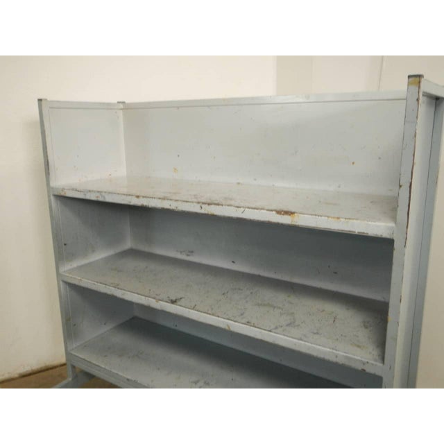 Metal Gray Iron Trolley, 1960s For Sale - Image 7 of 13