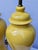 Mid 20th Century Pair of Vintage Yellow Ginger Jar 3-Way Lamps For Sale - Image 5 of 10