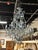 Gray Large Vintage Smoke Crystal 24 Light Chandelier For Sale - Image 8 of 9
