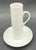 Mid-Century Modern Mid 20th Century Lagardo Tackett White Porcelain Espresso Demitasse Cups, Set of 6 For Sale - Image 3 of 12