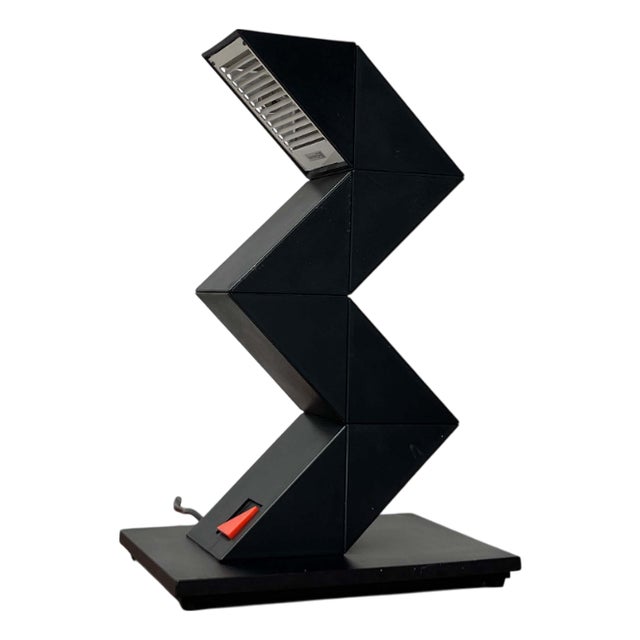 Postmodern Model Z-Lite Zig Zag Flexible Table Lamp, 1980s For Sale